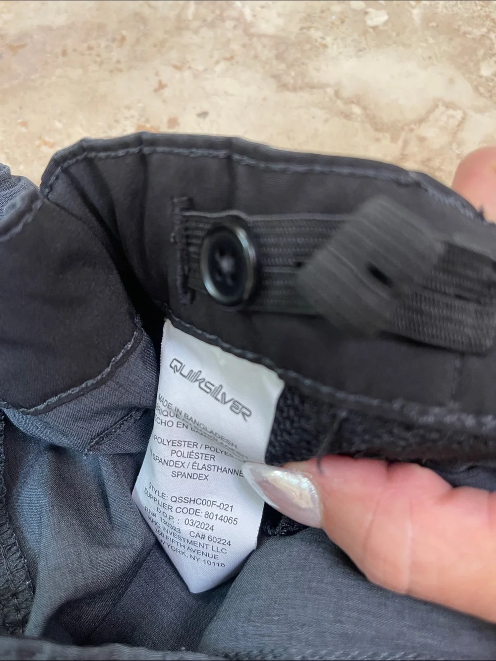 Billabong & Quicksilver Kids Two-Shorts in dark Gray and Light Gray